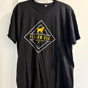 Yellow Dog Brewing Co. Black Logo Tee